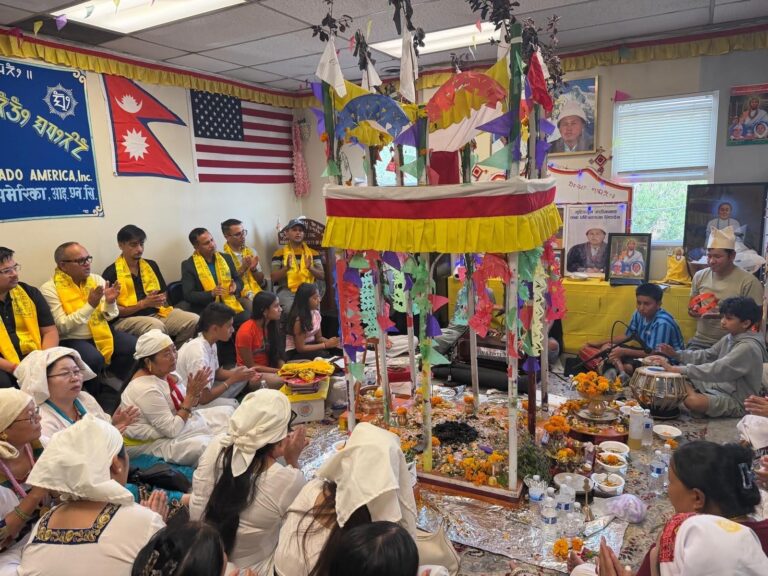 विश्वशान्तिको कामना गर्दै कोलोराडोमा किरात समाजद्वारा त्रिदिवसीय अष्टहवन सेवा आयोजित